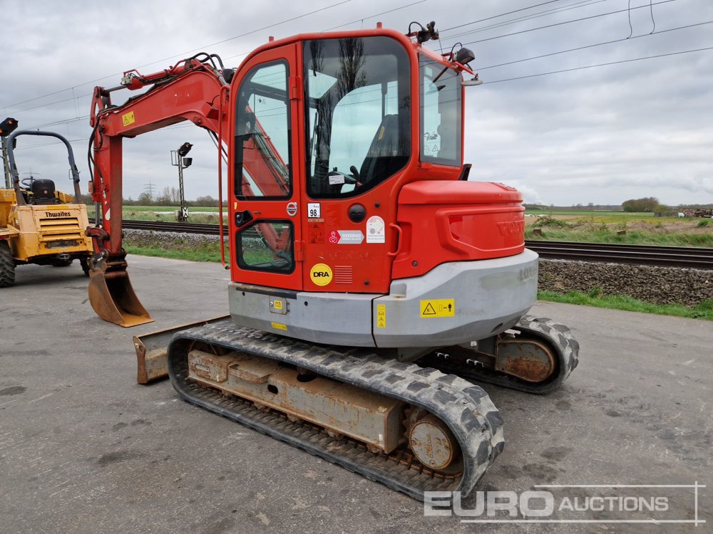2014 Volvo ECR88D - حفار صغير: صورة 3 2014 Volvo ECR88D - حفار صغير: صورة 3