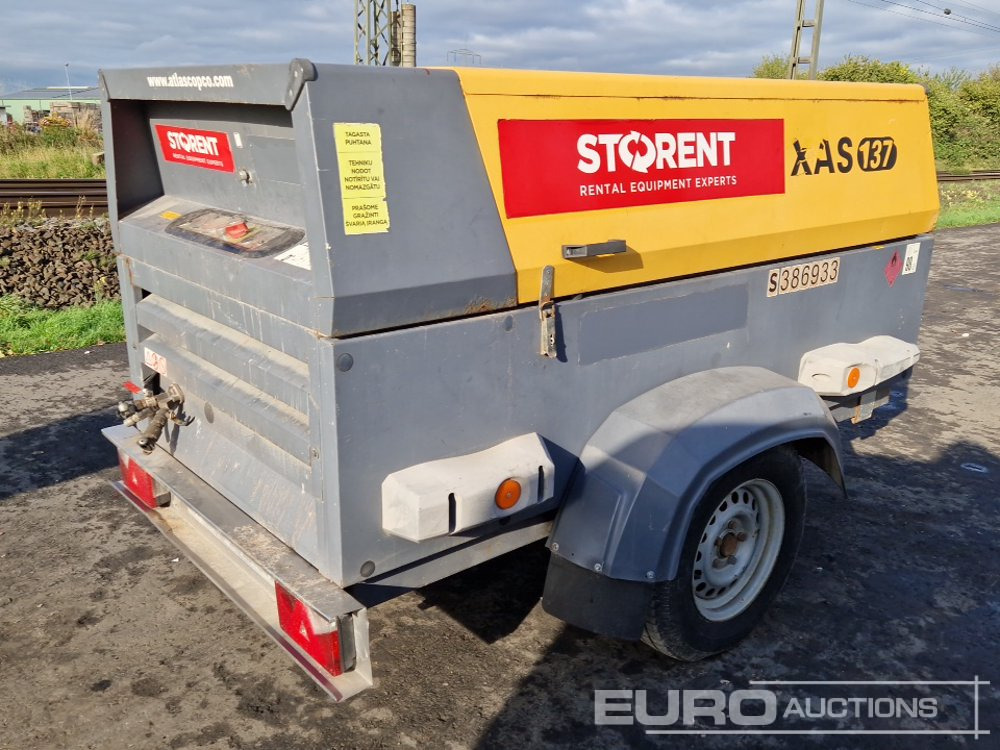 2015 Atlas Copco XAS137 - ضاغط هوائي: صورة 3 2015 Atlas Copco XAS137 - ضاغط هوائي: صورة 3