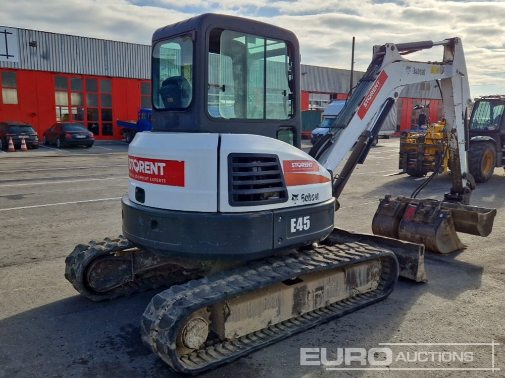 2015 Bobcat E45 - حفار صغير: صورة 5 2015 Bobcat E45 - حفار صغير: صورة 5