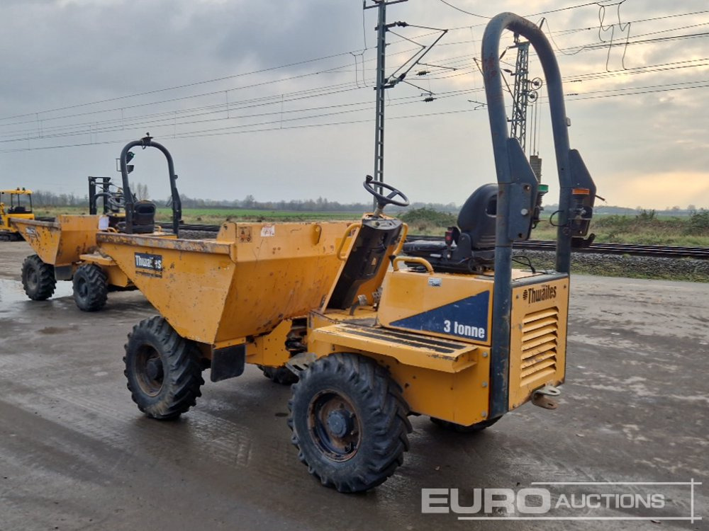2015 Thwaites 3 Ton Dumper, Rolll Bar - شاحنة قلابة صغيرة: صورة 4 2015 Thwaites 3 Ton Dumper, Rolll Bar - شاحنة قلابة صغيرة: صورة 4
