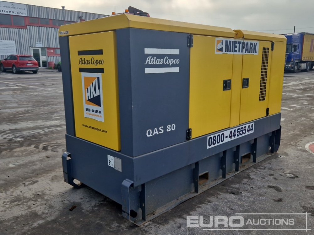 2017 Atlas Copco QAS80 ST3 - مجموعة المولد: صورة 4 2017 Atlas Copco QAS80 ST3 - مجموعة المولد: صورة 4