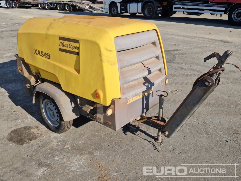 2017 Atlas Copco XAS88KD - ضاغط هوائي: صورة 4 2017 Atlas Copco XAS88KD - ضاغط هوائي: صورة 4