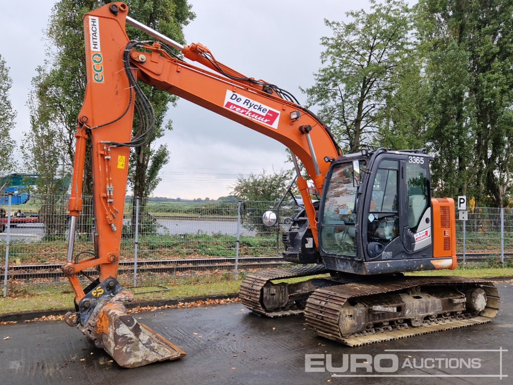 2017 Hitachi ZX135US-6 - حفار زاحف: صورة 1 2017 Hitachi ZX135US-6 - حفار زاحف: صورة 1