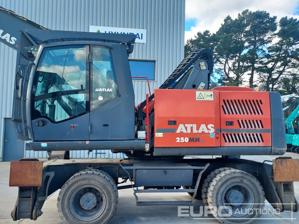 2018 Atlas 250MH - حفار ذو عجلات: صورة 1 2018 Atlas 250MH - حفار ذو عجلات: صورة 1