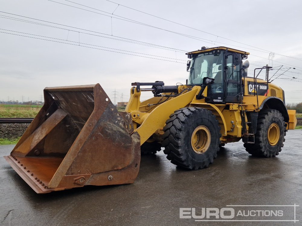 2019 CAT 966M - اللودر بعجل: صورة 1 2019 CAT 966M - اللودر بعجل: صورة 1