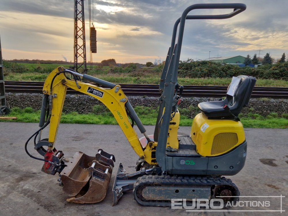 2019 Wacker Neuson 803 - حفار صغير: صورة 2 2019 Wacker Neuson 803 - حفار صغير: صورة 2
