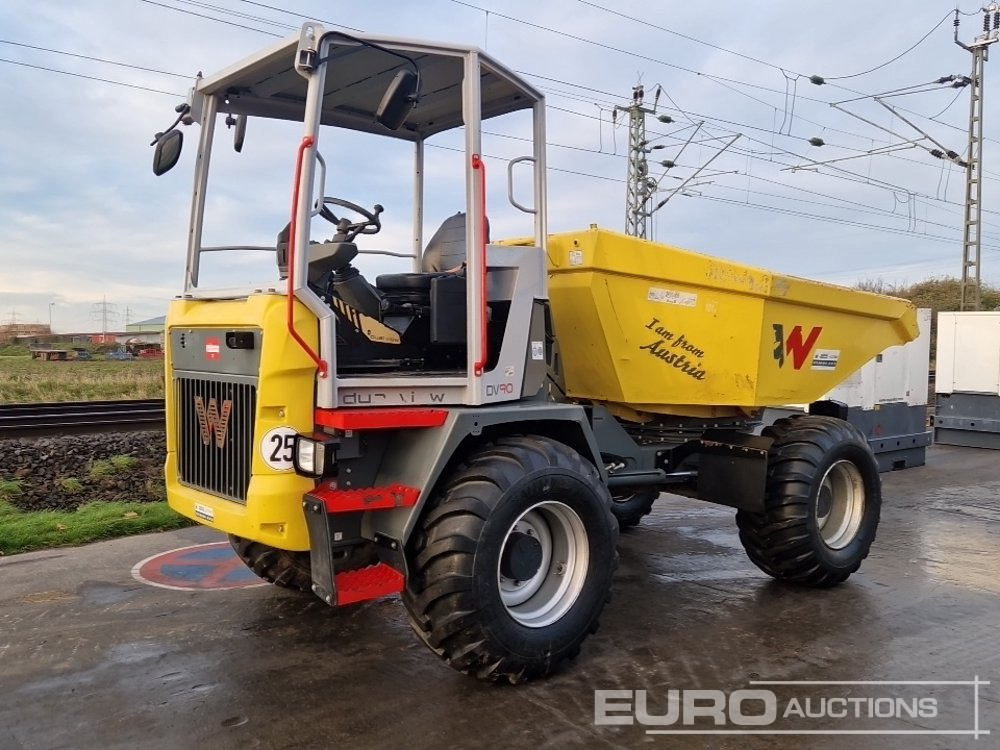 2019 Wacker Neuson DV90 - شاحنة قلابة صغيرة: صورة 1 2019 Wacker Neuson DV90 - شاحنة قلابة صغيرة: صورة 1