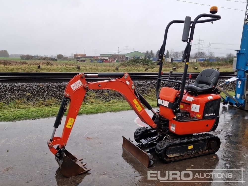 2022 Kubota K008-5 - حفار صغير: صورة 1 2022 Kubota K008-5 - حفار صغير: صورة 1
