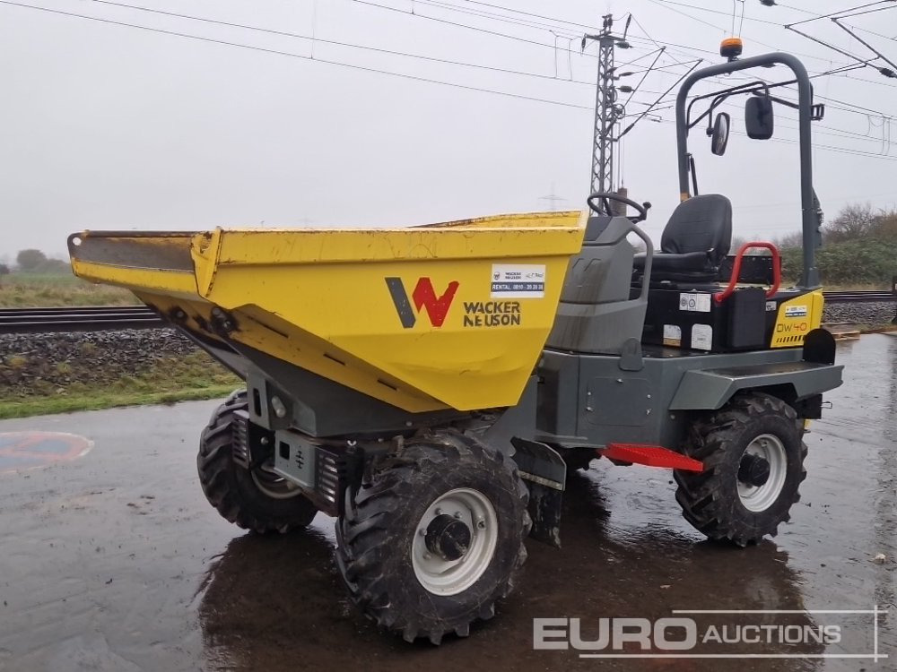 2022 Wacker Neuson DW40 - شاحنة قلابة صغيرة: صورة 1 2022 Wacker Neuson DW40 - شاحنة قلابة صغيرة: صورة 1