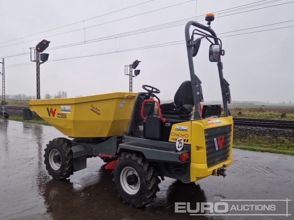 2022 Wacker Neuson DW40 - شاحنة قلابة صغيرة: صورة 4 2022 Wacker Neuson DW40 - شاحنة قلابة صغيرة: صورة 4