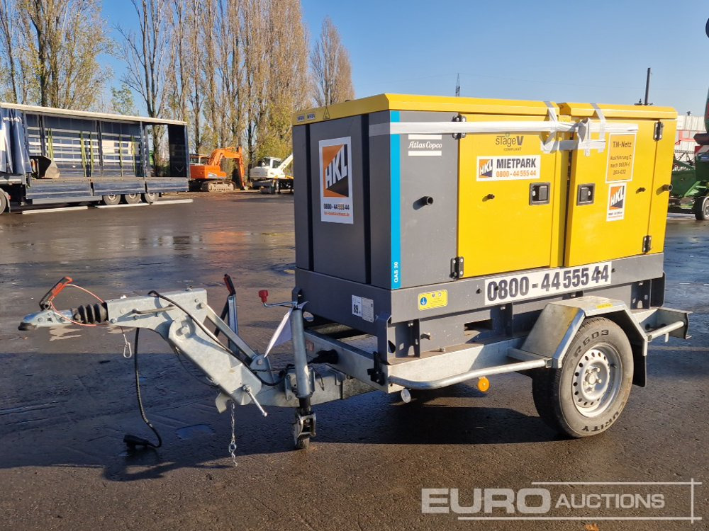 2023 Atlas Copco QAS 30 - مجموعة المولد: صورة 1 2023 Atlas Copco QAS 30 - مجموعة المولد: صورة 1