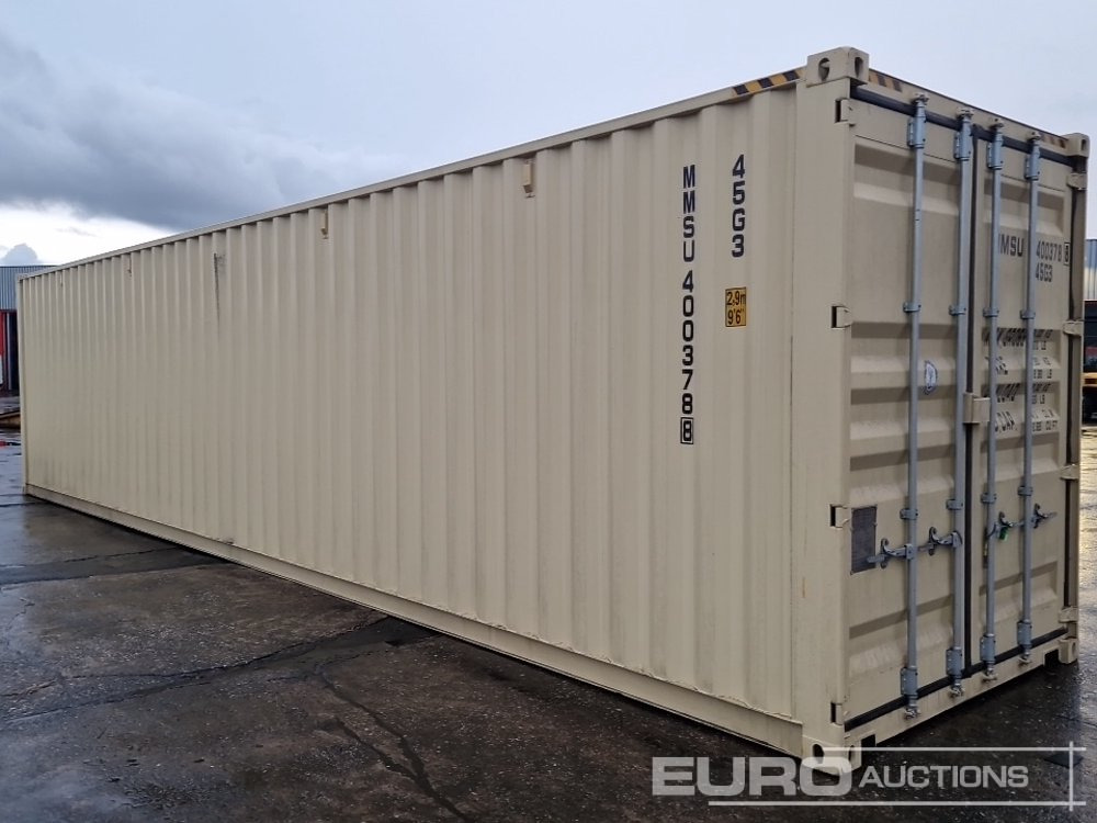 2025 40' HQ Container, One Side 4 Doors, One End Door - حاوية شحن: صورة 4 2025 40' HQ Container, One Side 4 Doors, One End Door - حاوية شحن: صورة 4