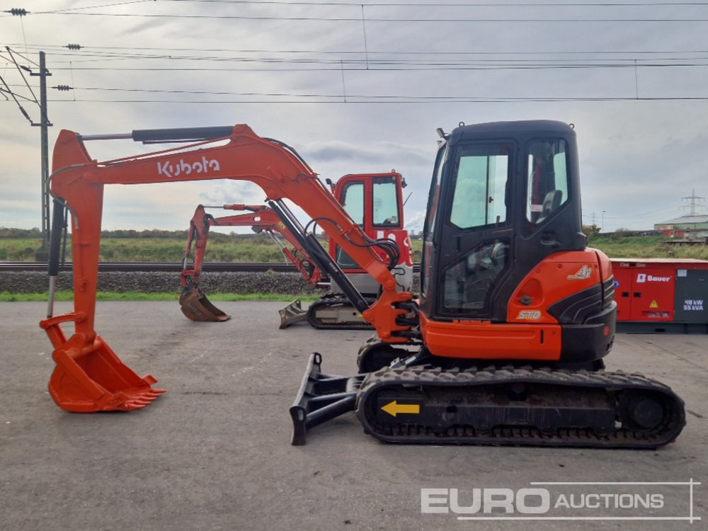 2025 Kubota 55U - حفار صغير: صورة 2 2025 Kubota 55U - حفار صغير: صورة 2
