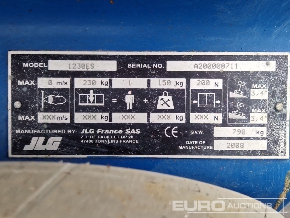 منصة جومحمولةية JLG 1230ES: صورة 22