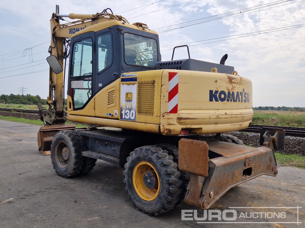 Komatsu PW130-7K - حفار ذو عجلات: صورة 3 Komatsu PW130-7K - حفار ذو عجلات: صورة 3