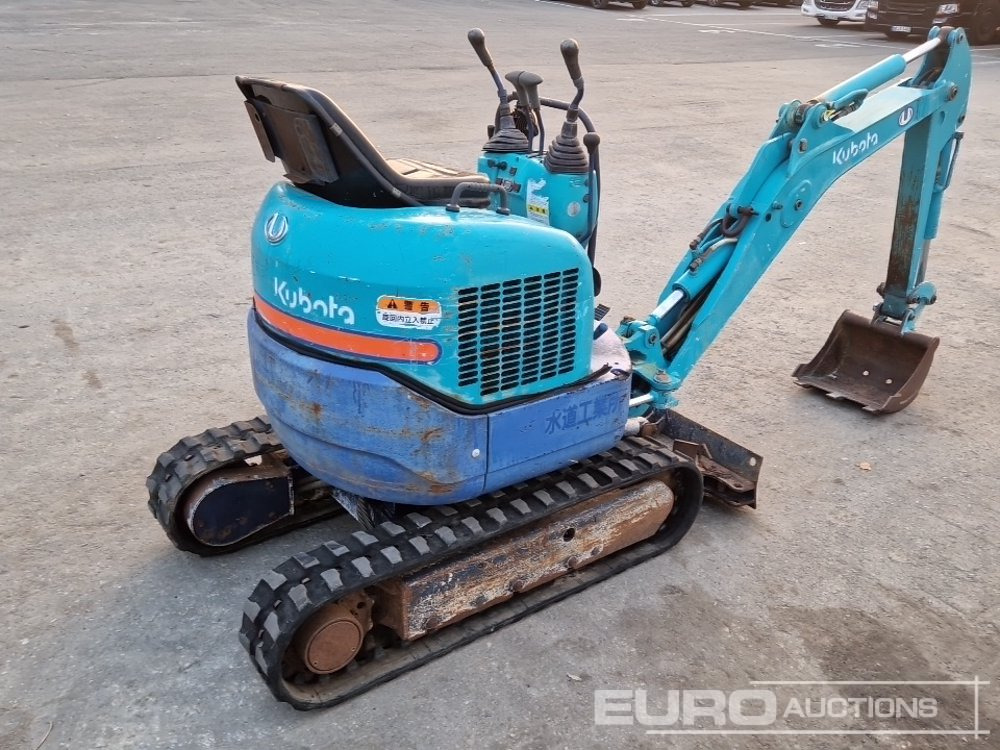 Kubota U-10 - حفار صغير: صورة 4 Kubota U-10 - حفار صغير: صورة 4