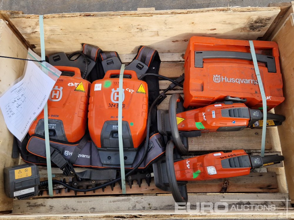 Pallet of Husqvarna Garden Equipment, Hedge Trimmer - معدات الانشاءات: صورة 5 Pallet of Husqvarna Garden Equipment, Hedge Trimmer - معدات الانشاءات: صورة 5