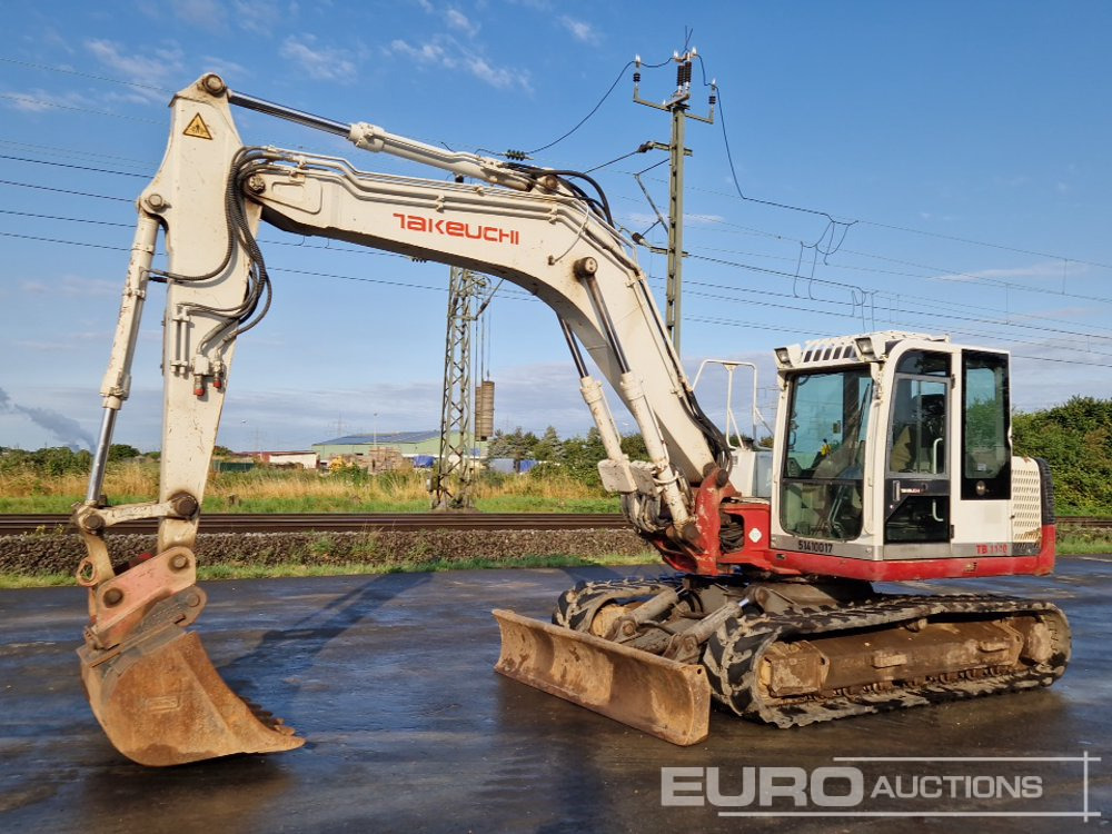 Takeuchi TB1140 - حفار زاحف: صورة 1 Takeuchi TB1140 - حفار زاحف: صورة 1