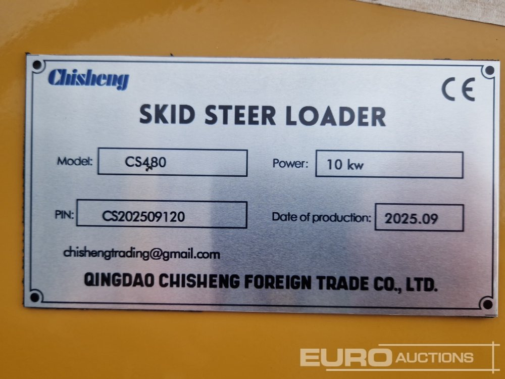 شيول صغير Unused 2025 Chisheng CS480: صورة 21