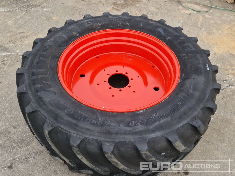 Unused Claas 650/65R42 Mitas Tyre, Arion Rim, 650/65R42 Mitas Tyres on Claas Arion Rim - إطارات: صورة 5 Unused Claas 650/65R42 Mitas Tyre, Arion Rim, 650/65R42 Mitas Tyres on Claas Arion Rim - إطارات: صورة 5