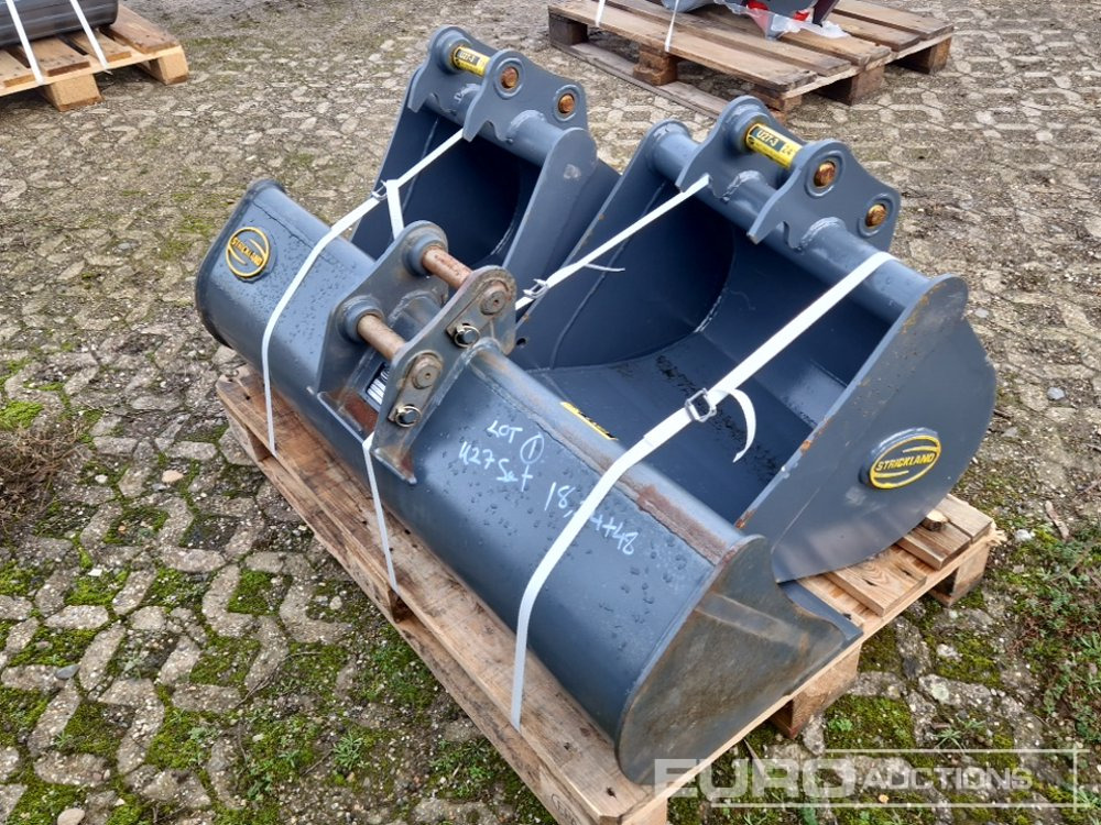Unused Strickland 48", 24", 18" Bucket Set to suit Kubota U27 (3 of) - بكت: صورة 3 Unused Strickland 48", 24", 18" Bucket Set to suit Kubota U27 (3 of) - بكت: صورة 3