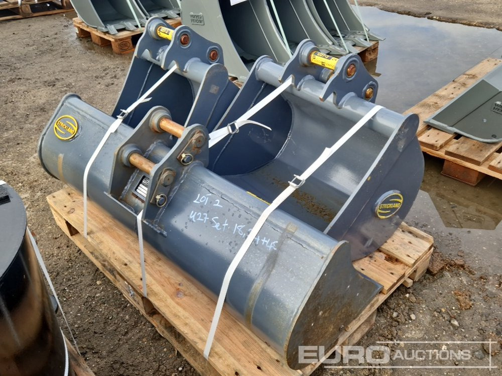 Unused Strickland 48", 24", 18" Bucket Set to suit Kubota U27 (3 of) - بكت: صورة 3 Unused Strickland 48", 24", 18" Bucket Set to suit Kubota U27 (3 of) - بكت: صورة 3