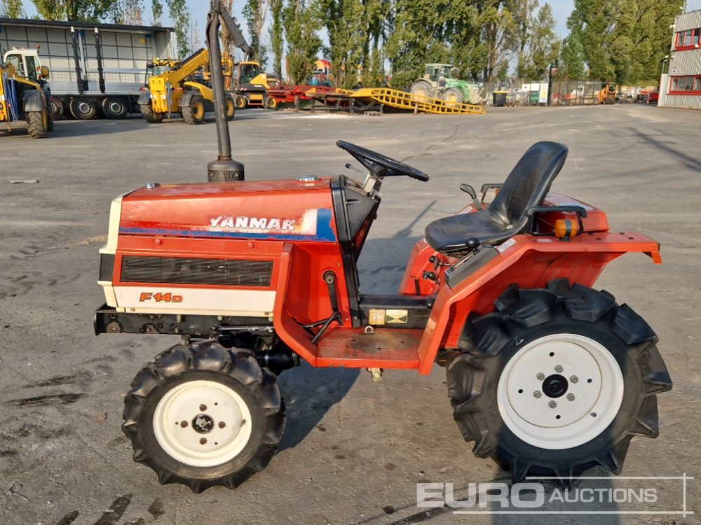 Yanmar F14D - جرار صغير: صورة 2 Yanmar F14D - جرار صغير: صورة 2