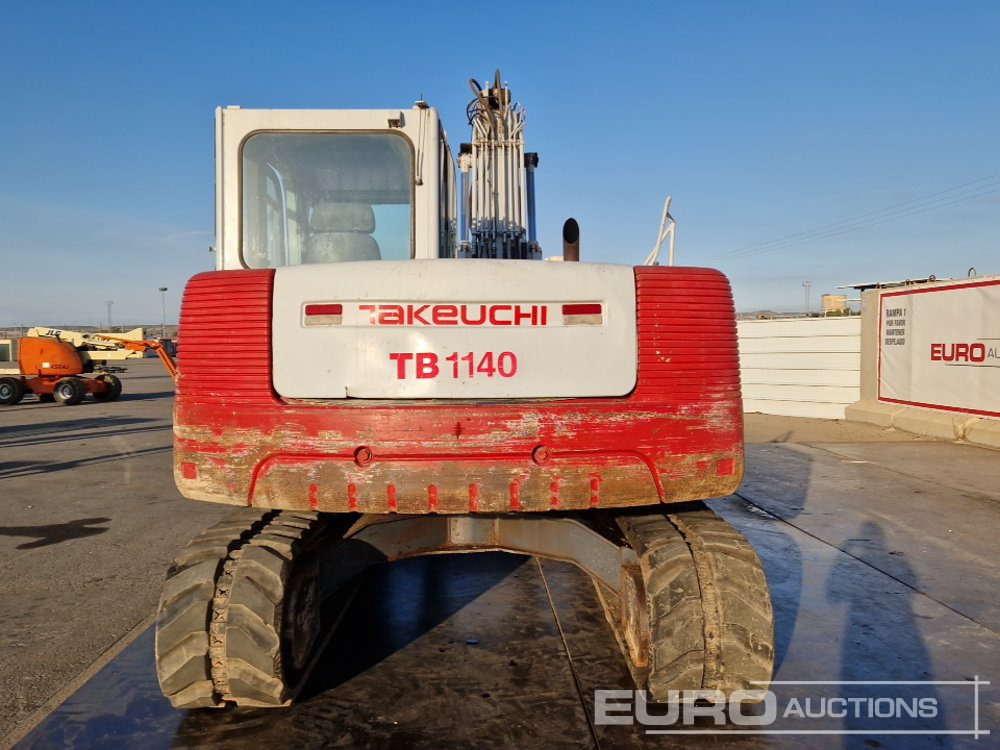 2007 Takeuchi TB1140 - حفار زاحف: صورة 4 2007 Takeuchi TB1140 - حفار زاحف: صورة 4