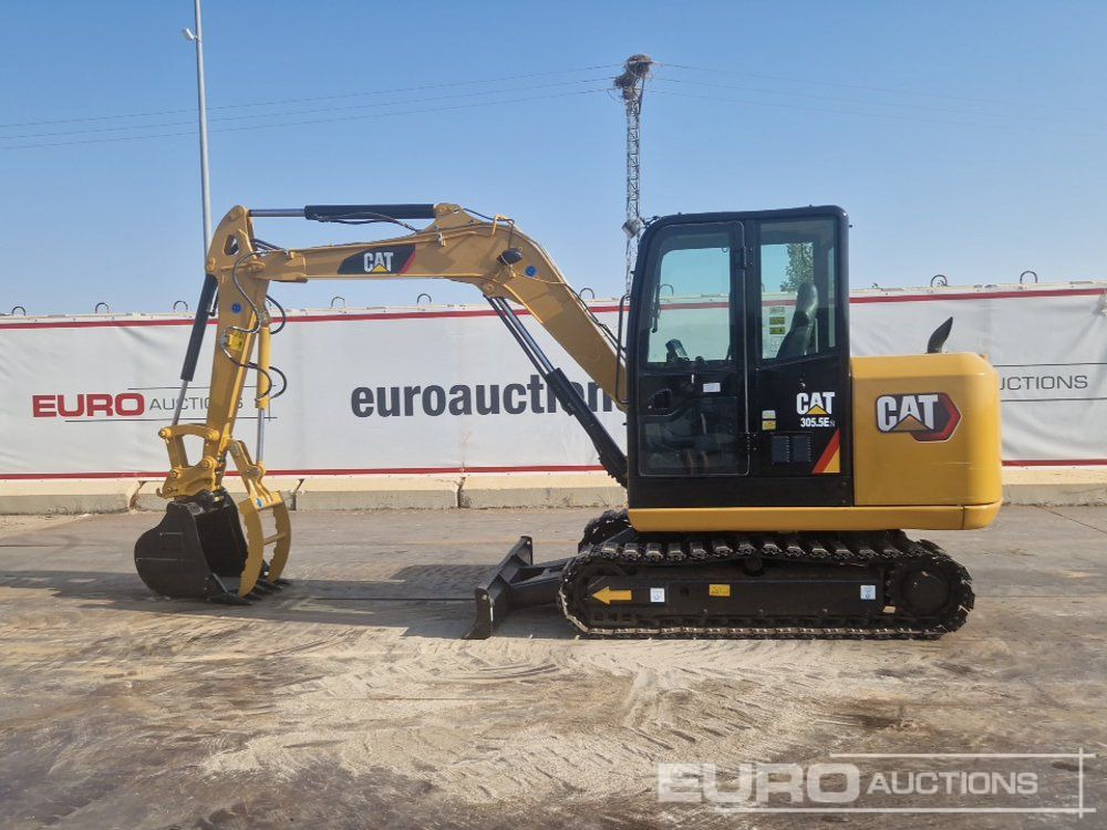 2020 CAT 305.5E2 - حفار صغير: صورة 2 2020 CAT 305.5E2 - حفار صغير: صورة 2