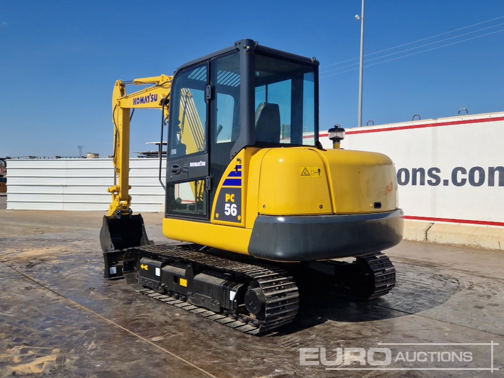 2020 Komatsu PC56-7 - حفار صغير: صورة 3 2020 Komatsu PC56-7 - حفار صغير: صورة 3