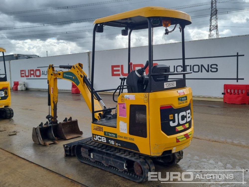 2021 JCB 16C-1 - حفار صغير: صورة 3 2021 JCB 16C-1 - حفار صغير: صورة 3