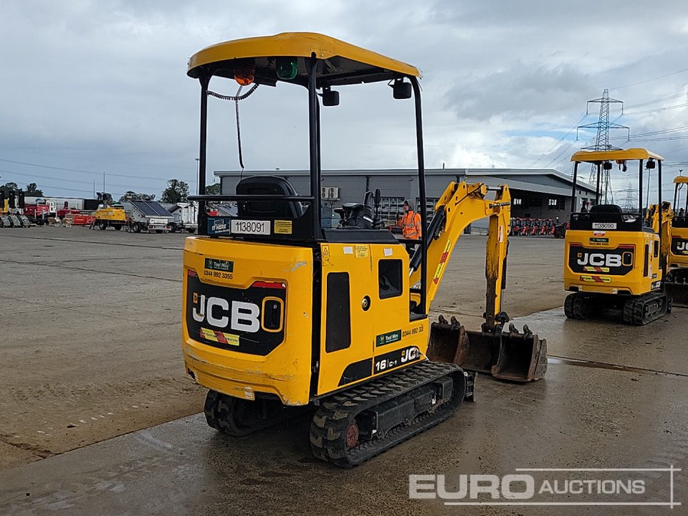 2021 JCB 16C-1 - حفار صغير: صورة 5 2021 JCB 16C-1 - حفار صغير: صورة 5