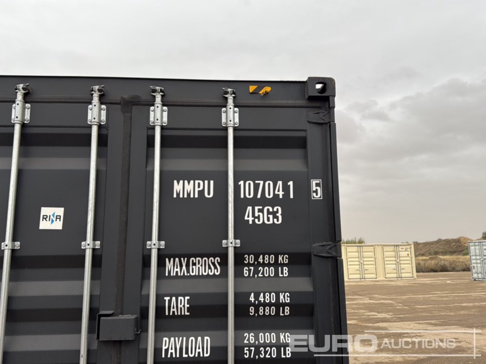 حاوية شحن 40' x 8' High Cube Container, 4 Side Doors, 1 End Door: صورة 7 حاوية شحن 40' x 8' High Cube Container, 4 Side Doors, 1 End Door: صورة 7