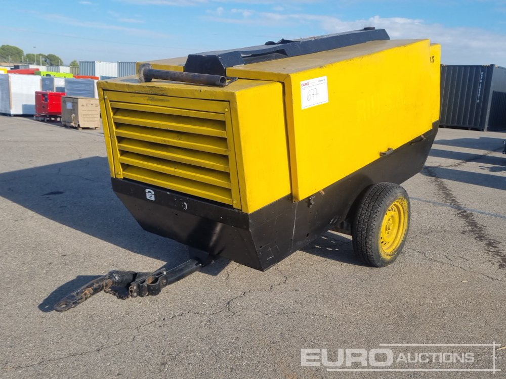 Atlas Copco XAS186DD - ضاغط هوائي: صورة 1 Atlas Copco XAS186DD - ضاغط هوائي: صورة 1