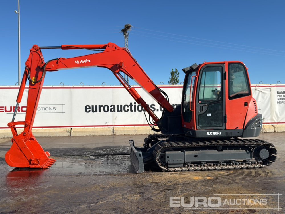 Kubota KX185-3 - حفار صغير: صورة 2 Kubota KX185-3 - حفار صغير: صورة 2
