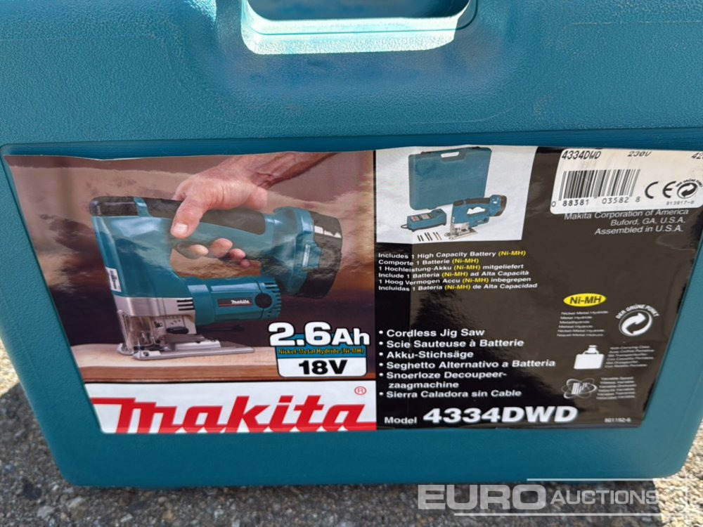 Makita 4334 DWD - معدات الانشاءات: صورة 2 Makita 4334 DWD - معدات الانشاءات: صورة 2
