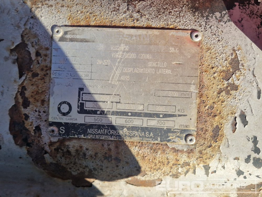 رافعة شوكية Nissan 25: صورة 27