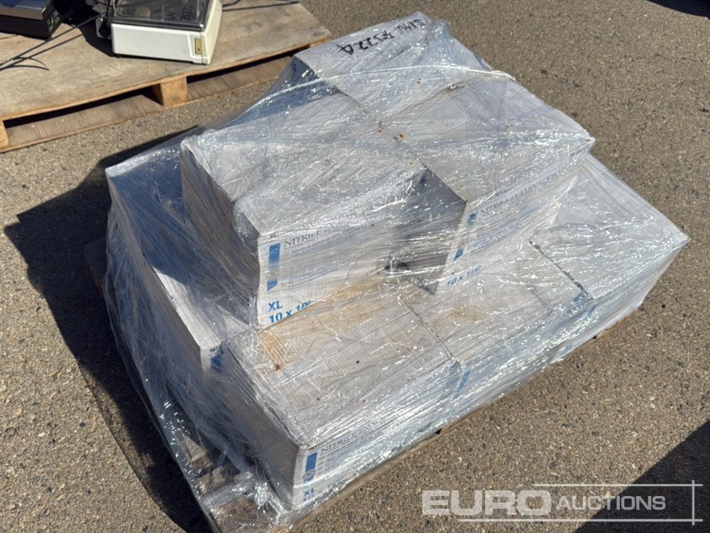 Pallet of Boxes Nitrile Examination Gloves XL (12 of) - معدات الانشاءات: صورة 3 Pallet of Boxes Nitrile Examination Gloves XL (12 of) - معدات الانشاءات: صورة 3