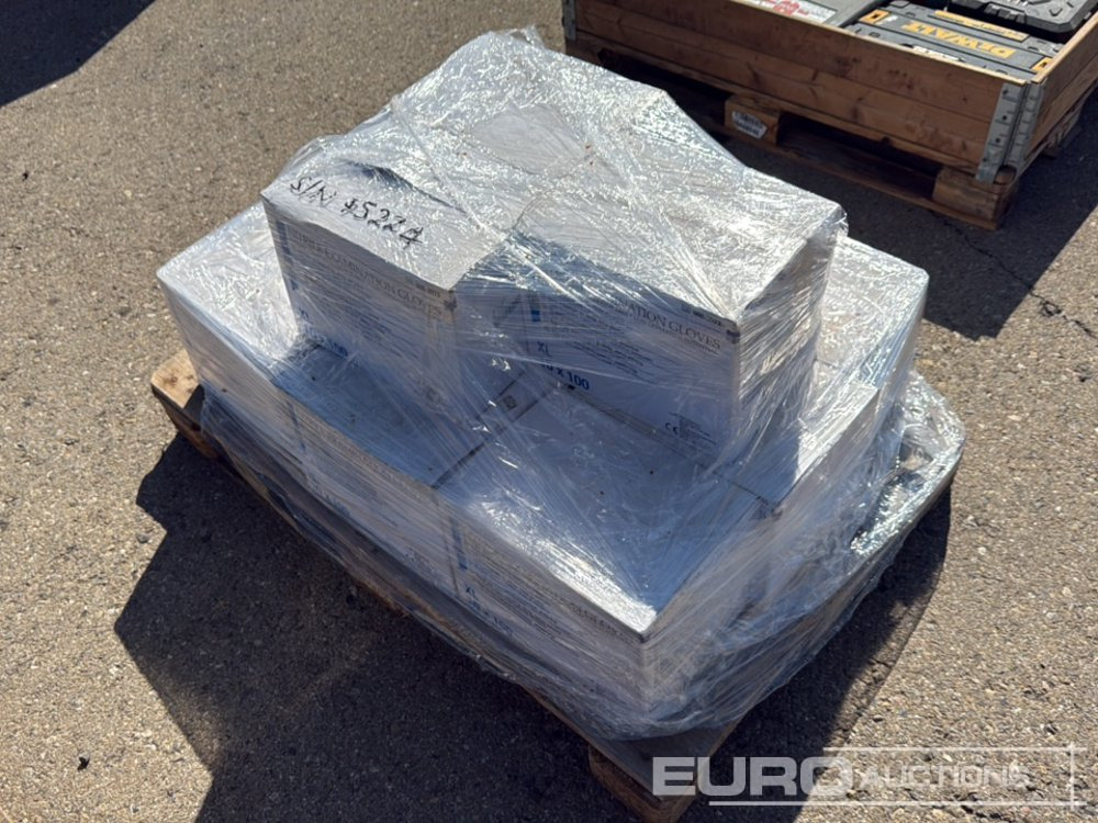 Pallet of Boxes Nitrile Examination Gloves XL (12 of) - معدات الانشاءات: صورة 2 Pallet of Boxes Nitrile Examination Gloves XL (12 of) - معدات الانشاءات: صورة 2