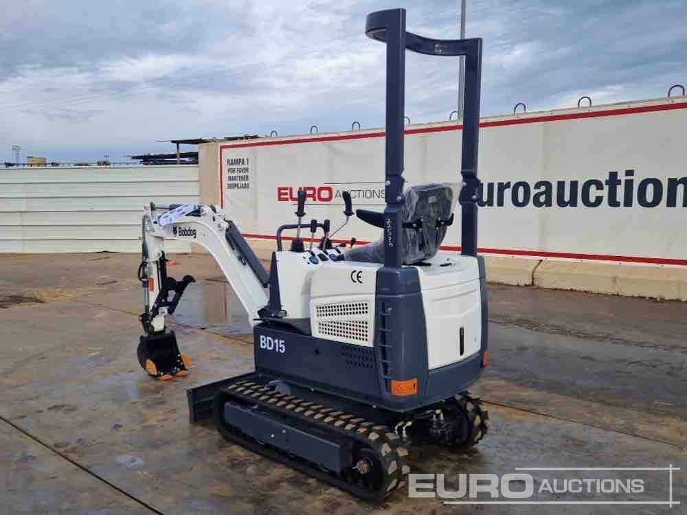 Unused 2025 Bobdog BD15 - حفار صغير: صورة 3 Unused 2025 Bobdog BD15 - حفار صغير: صورة 3