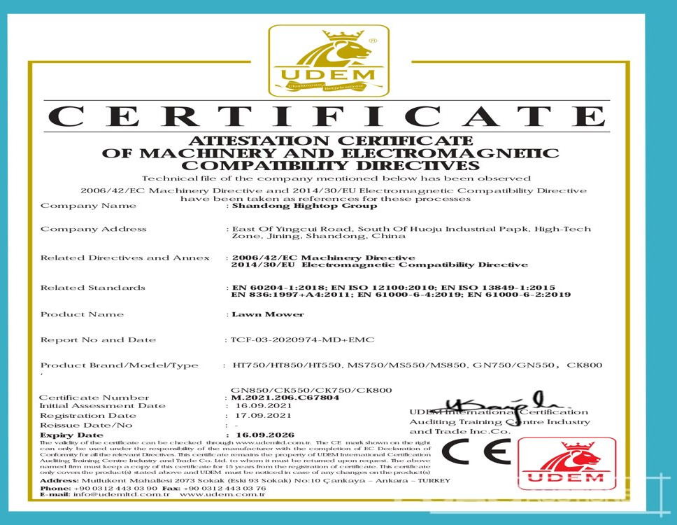 Unused 2025 Captok CK800 - جزازة عشب الحدائق: صورة 1 Unused 2025 Captok CK800 - جزازة عشب الحدائق: صورة 1