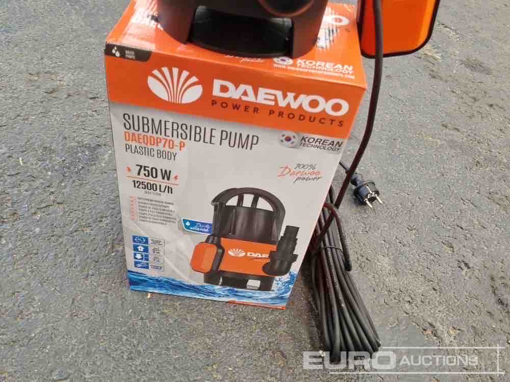 Unused Daewoo DAEQDP70-P - مضخة مياه: صورة 5 Unused Daewoo DAEQDP70-P - مضخة مياه: صورة 5