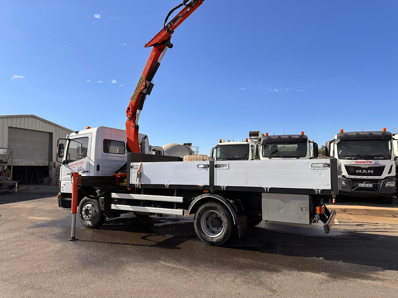 Camion bénne Mercedes Benz MP1 CR-092-BP - شاحنة قلاب, شاحنة كرين: صورة 4 Camion bénne Mercedes Benz MP1 CR-092-BP - شاحنة قلاب, شاحنة كرين: صورة 4