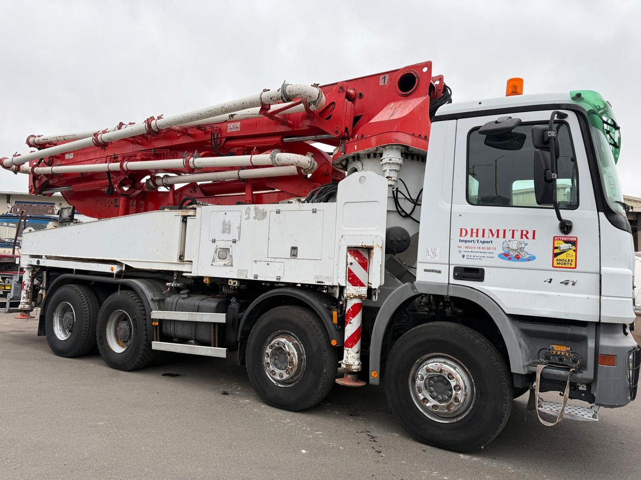 Mercedes-Benz Actros 4141 - مضخة خرسانة: صورة 2 Mercedes-Benz Actros 4141 - مضخة خرسانة: صورة 2