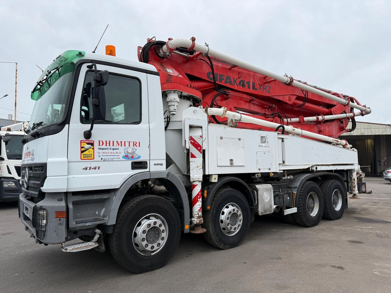 Mercedes-Benz Actros 4141 - مضخة خرسانة: صورة 1 Mercedes-Benz Actros 4141 - مضخة خرسانة: صورة 1
