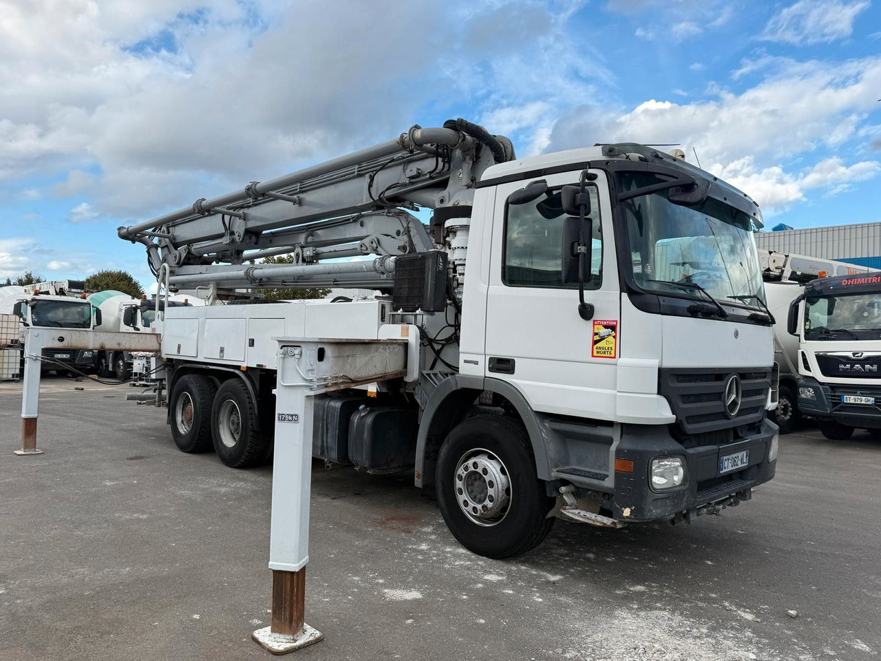 Mercedes-Benz Actros - مضخة خرسانة: صورة 2 Mercedes-Benz Actros - مضخة خرسانة: صورة 2