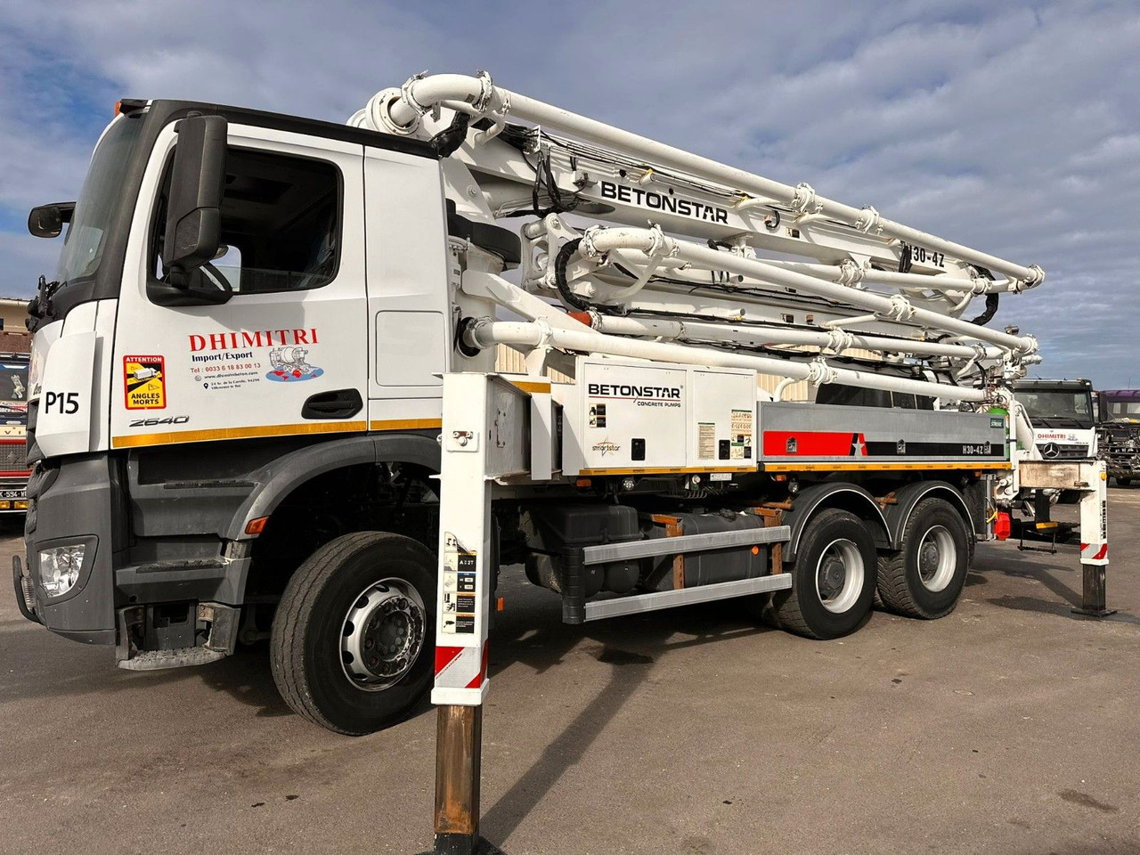 Mercedes-Benz Arocs 2640 - مضخة خرسانة: صورة 1 Mercedes-Benz Arocs 2640 - مضخة خرسانة: صورة 1