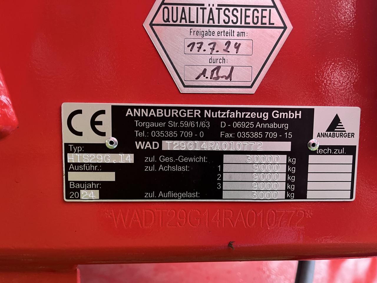 Annaburger HTS29G.14 PA - شاحنة قلاب: صورة 2 Annaburger HTS29G.14 PA - شاحنة قلاب: صورة 2