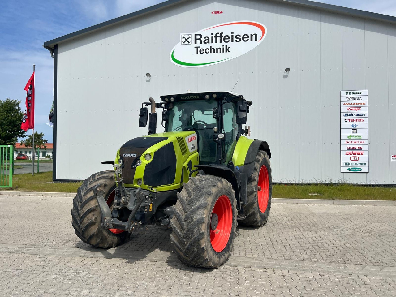Claas Axion 870 CMatic - جرار: صورة 1 Claas Axion 870 CMatic - جرار: صورة 1