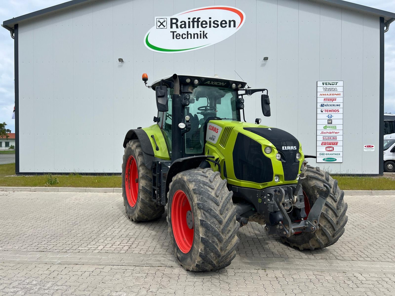 Claas Axion 870 CMatic - جرار: صورة 1 Claas Axion 870 CMatic - جرار: صورة 1
